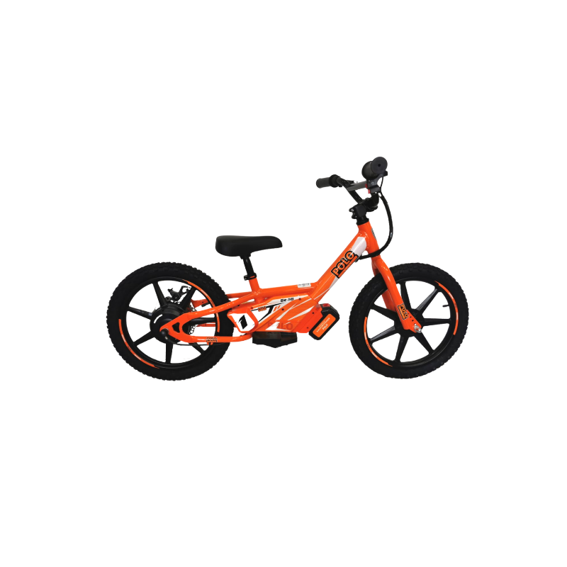 Rower elektryczny mini cross ST-16 POLOVOLT - pomarańczowy