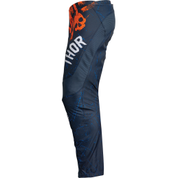 Spodnie Thor SECTOR GNAR Midnight/Orange Junior