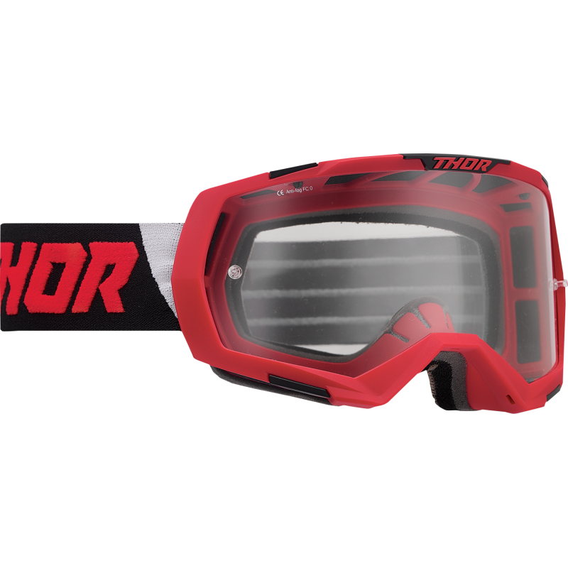 Gogle Thor REGIMENT Red/Black Senior