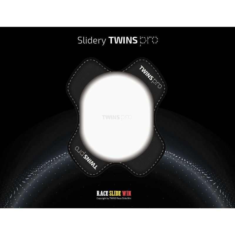 Slidery Twins PRO - białe