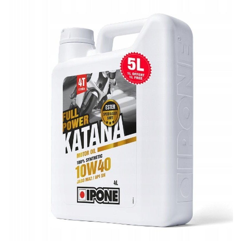 Ipone Full Power Katana 10W40 olej silnikowy 100% syntetyczny 5L
